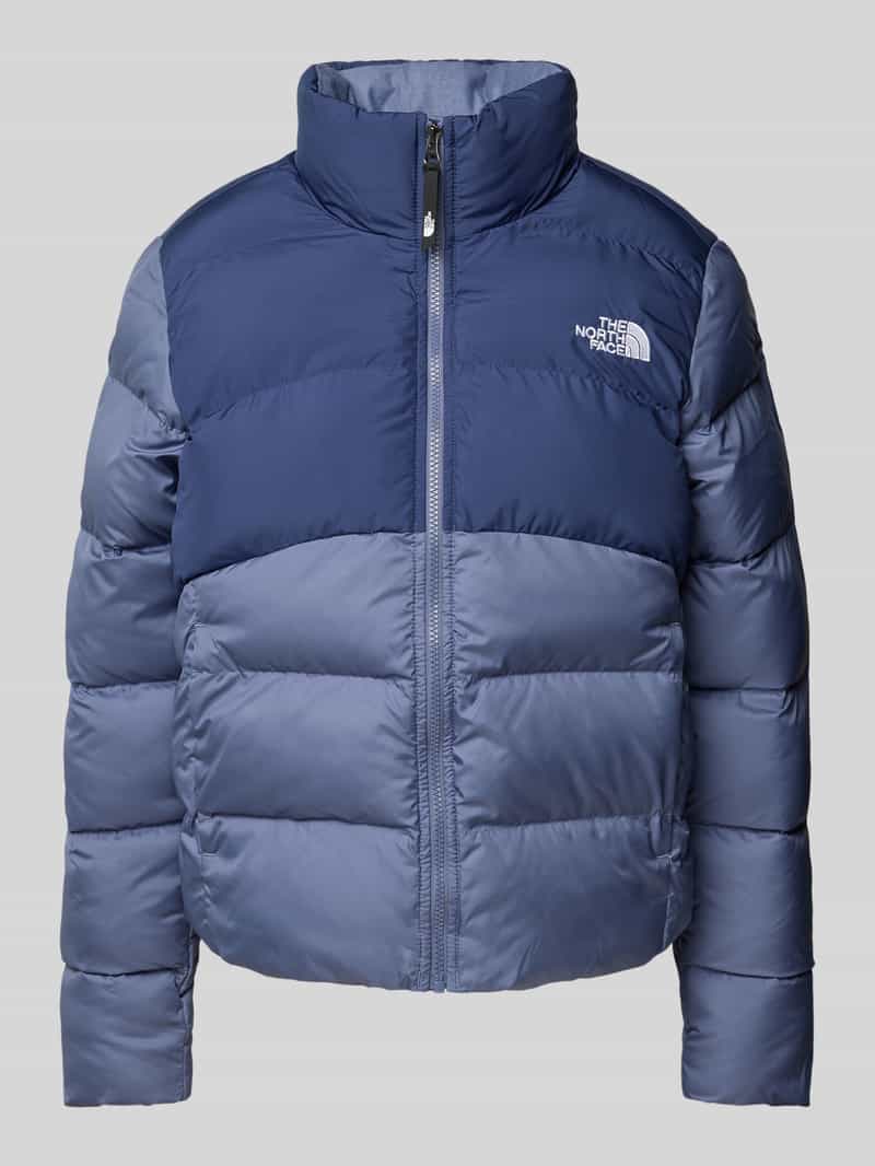 The North Face Gewatteerd jack met labeldetail model 'Saikuru