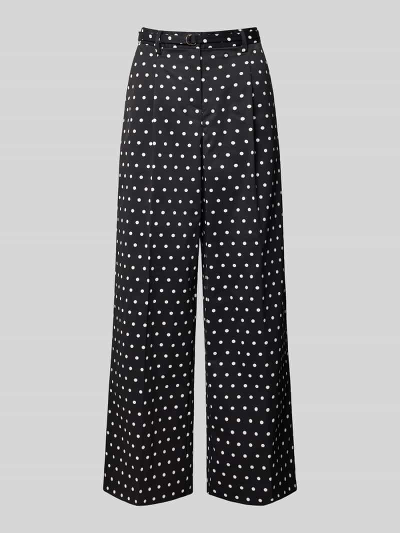 NEO NOIR Broek in all-overlook met riem model 'MALBA'