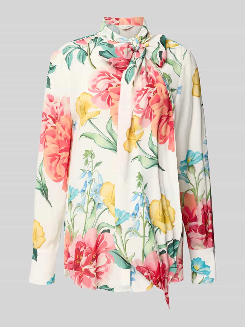 Ted Baker Regular fit blouse met strikdetail model 'luusile'
