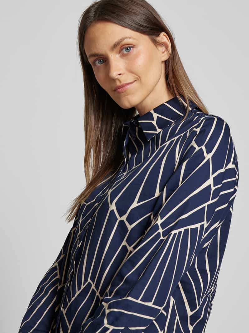 seidensticker Blouse met all-over motief