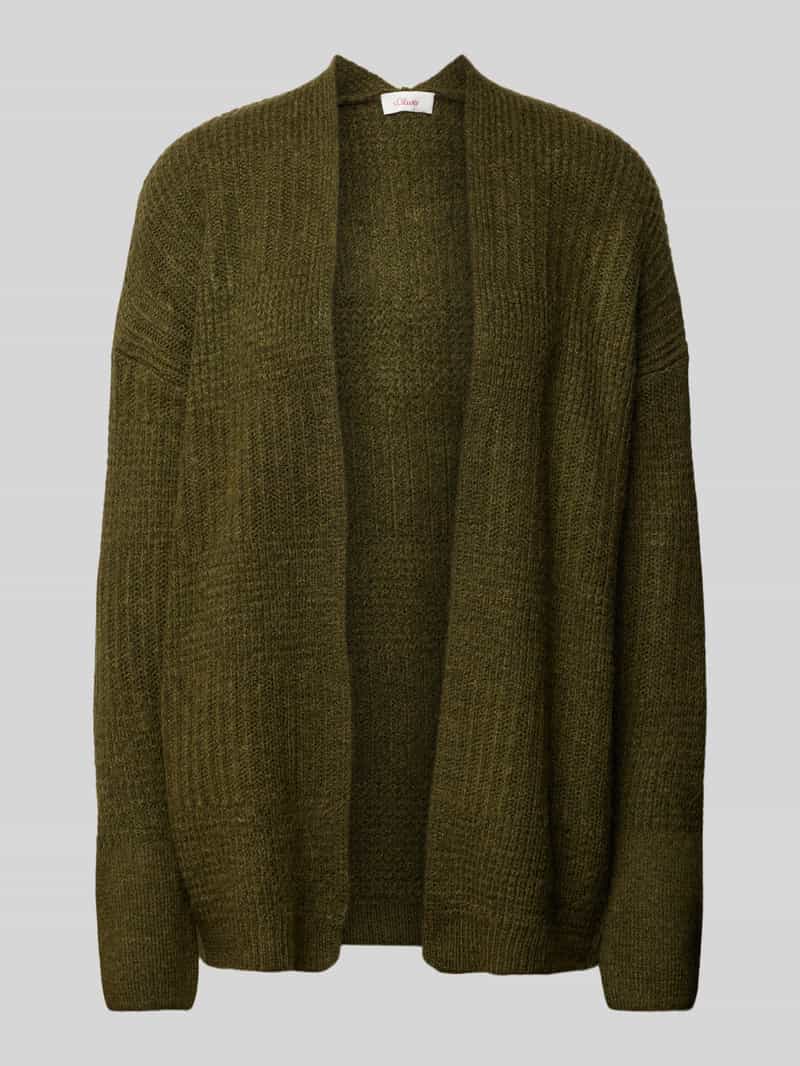 s.Oliver RED LABEL Oversized cardigan met een zacht breipatroon