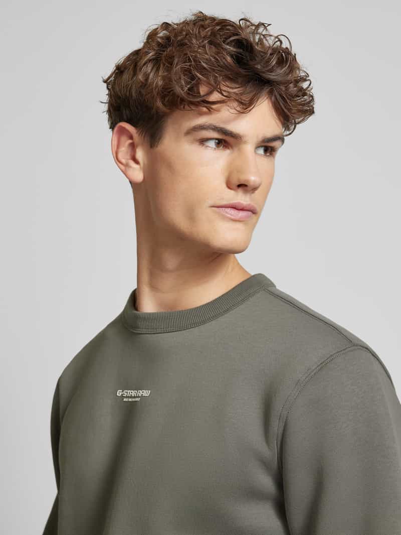 G-Star Raw Sweatshirt met labelprint