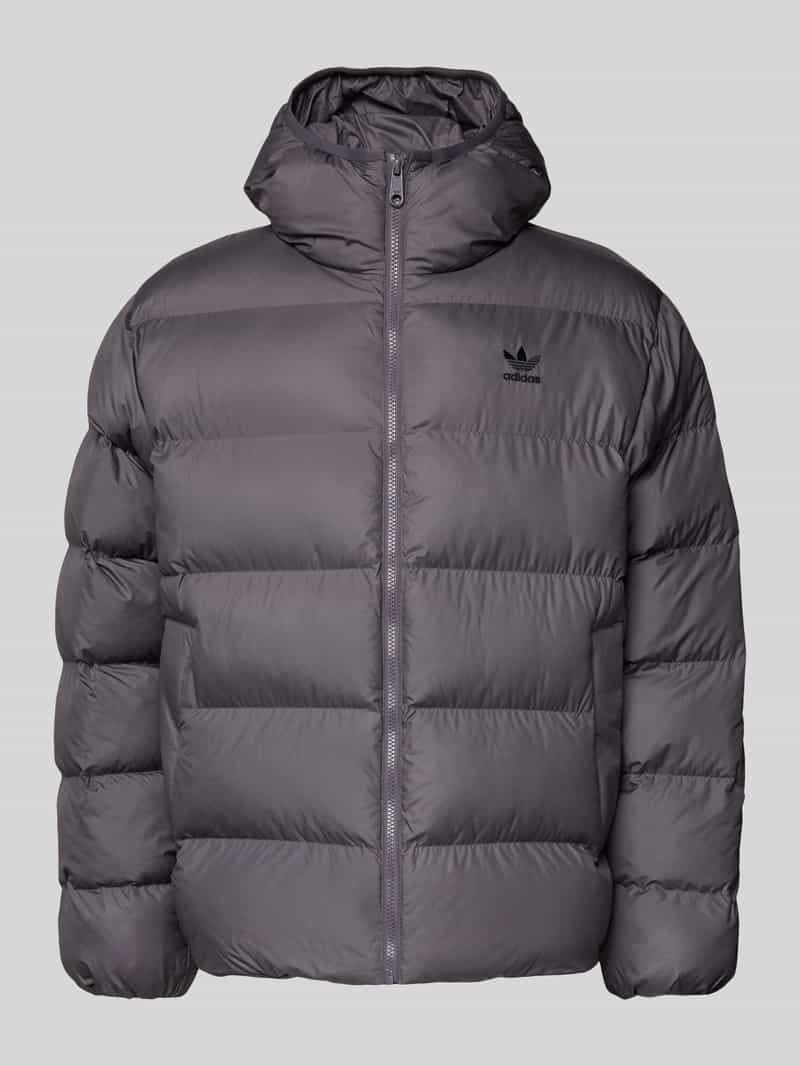 adidas Originals Regular fit gewatteerd jack met logostitching model 'COMMERCIAL'