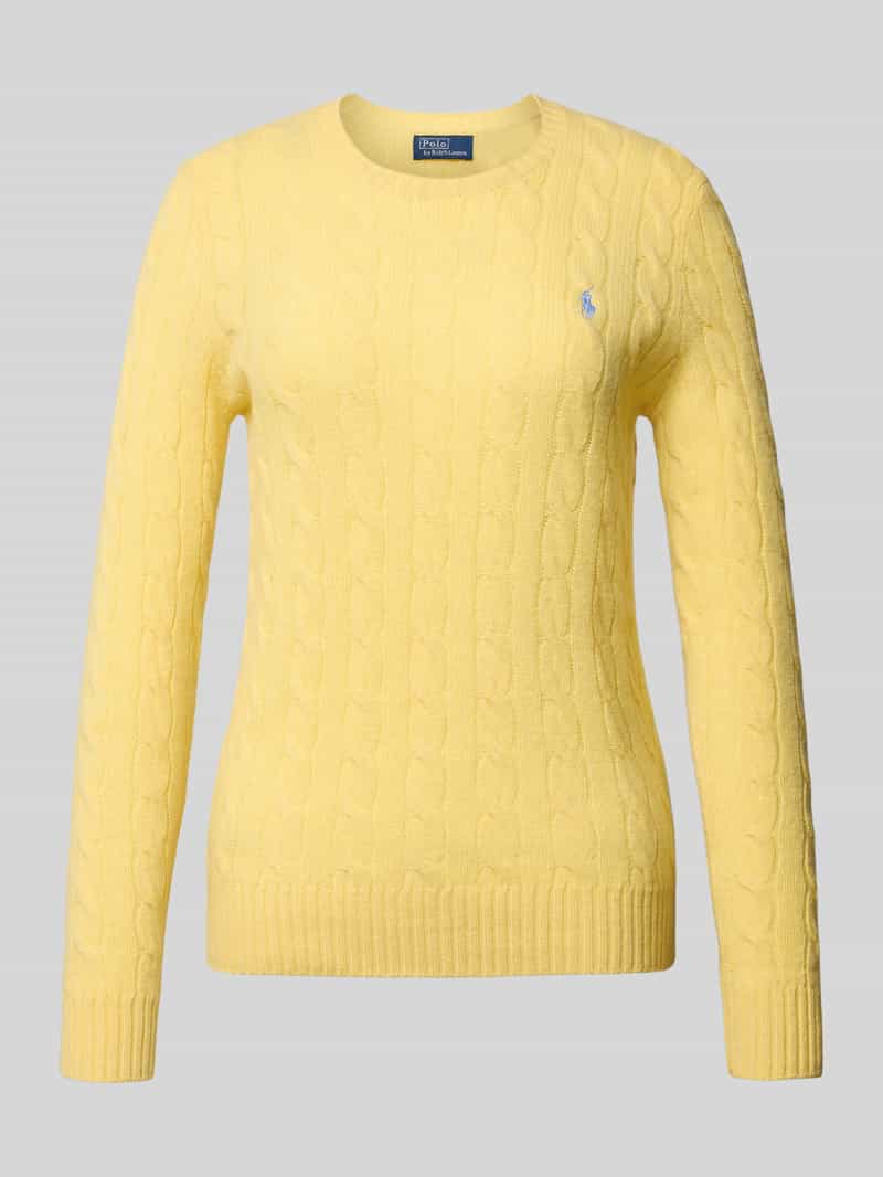 Polo Ralph Lauren Gebreide pullover van een mix van wol en kasjmier model 'JULIANNA'
