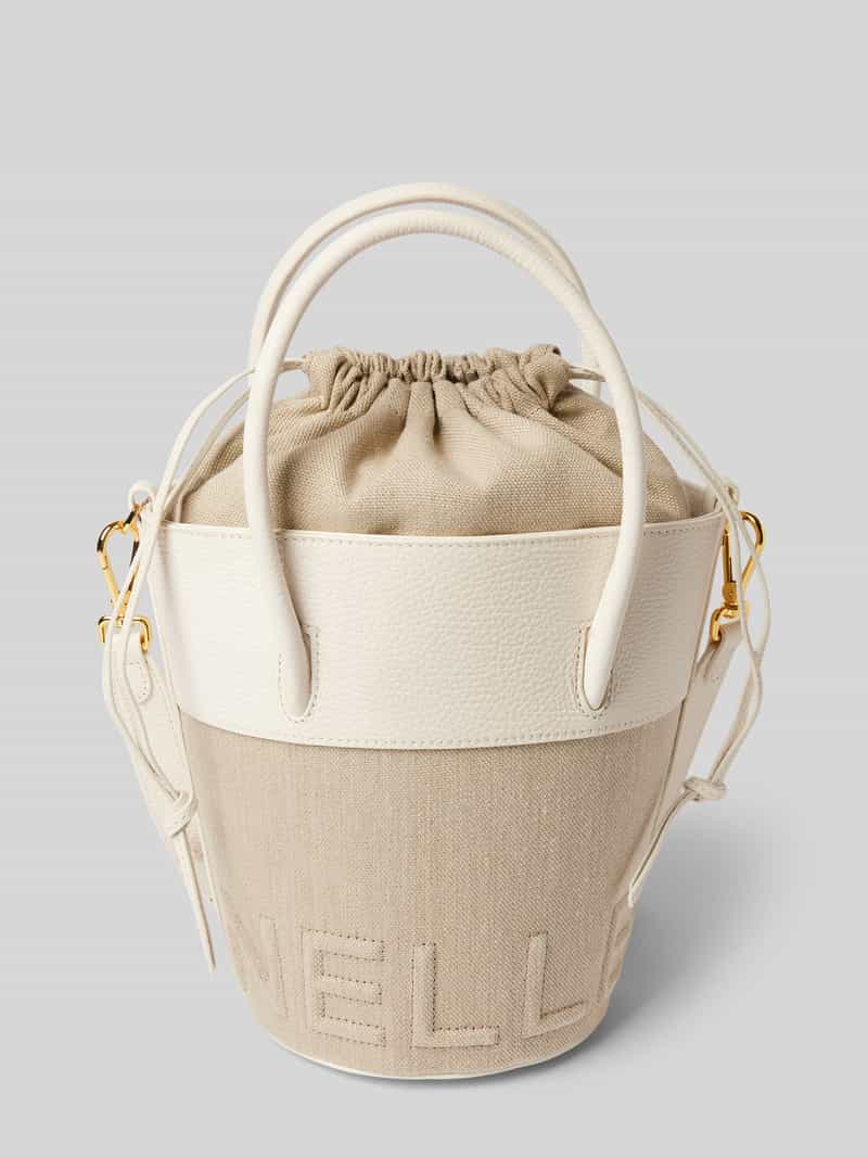 Coccinelle Handtas met labelstitching model 'MYRTHA'