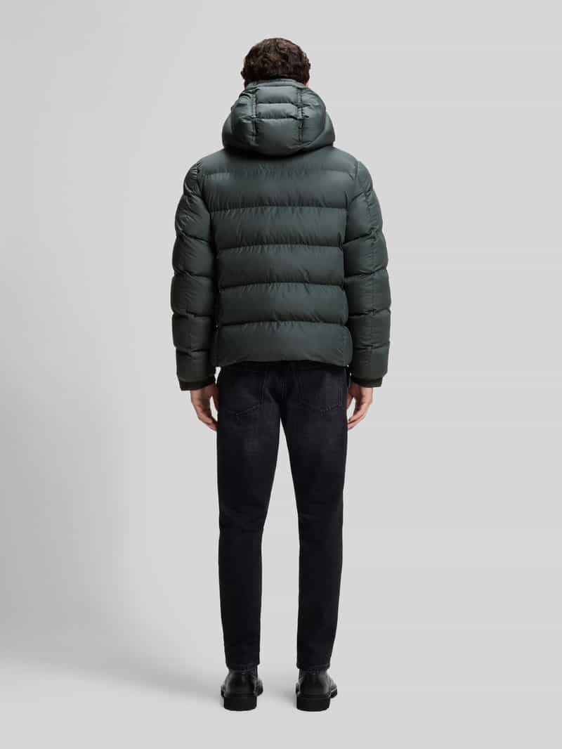 Boss Orange Regular Fit gewatteerd jack met capuchon model 'Omaris'
