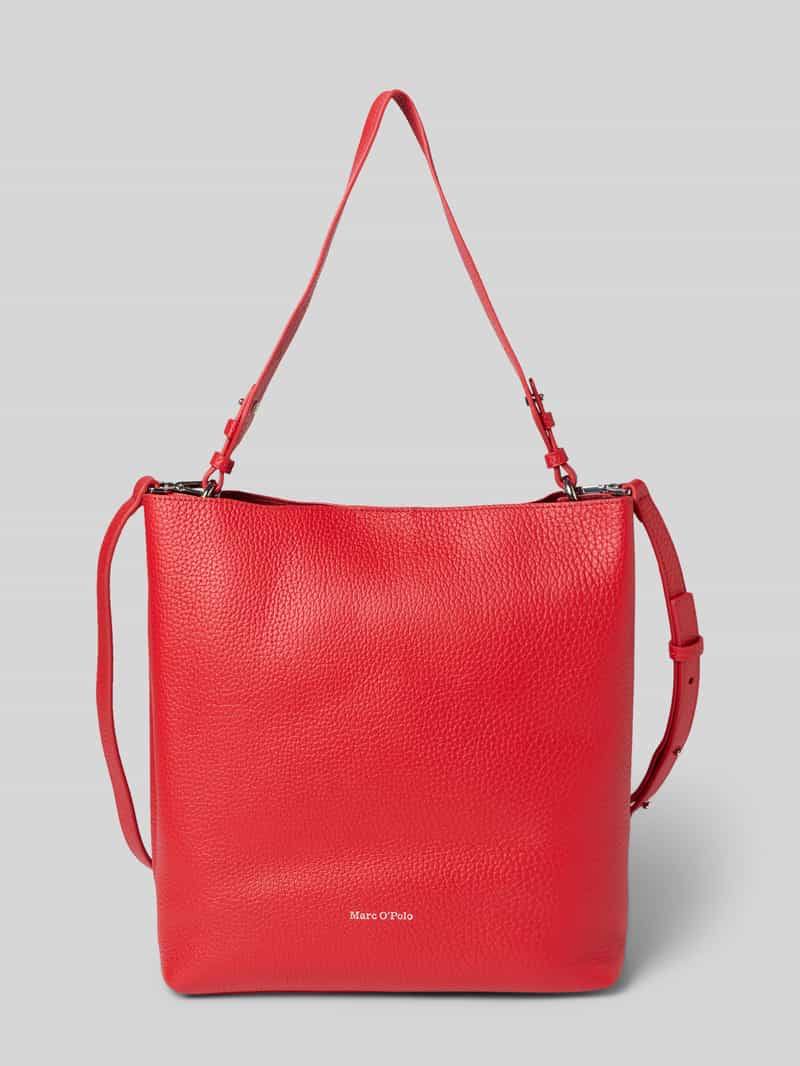 Marc O'Polo Shopper van echt runderleer model 'BRINJA'