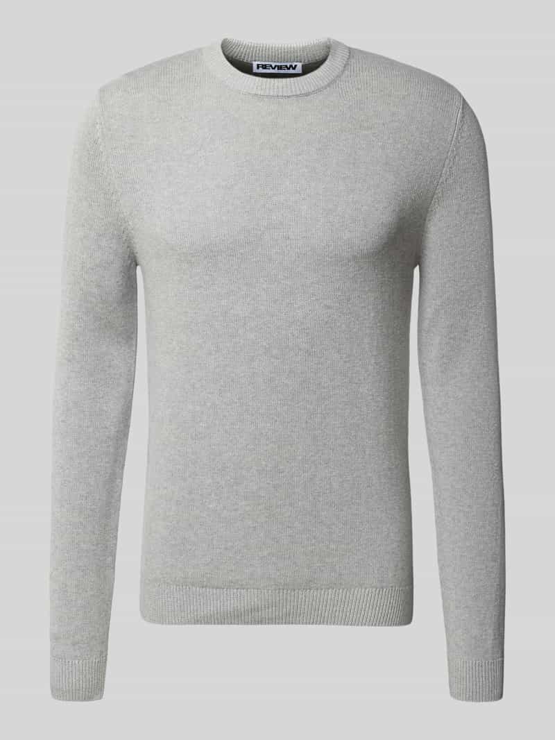 REVIEW Gebreide pullover met ronde hals