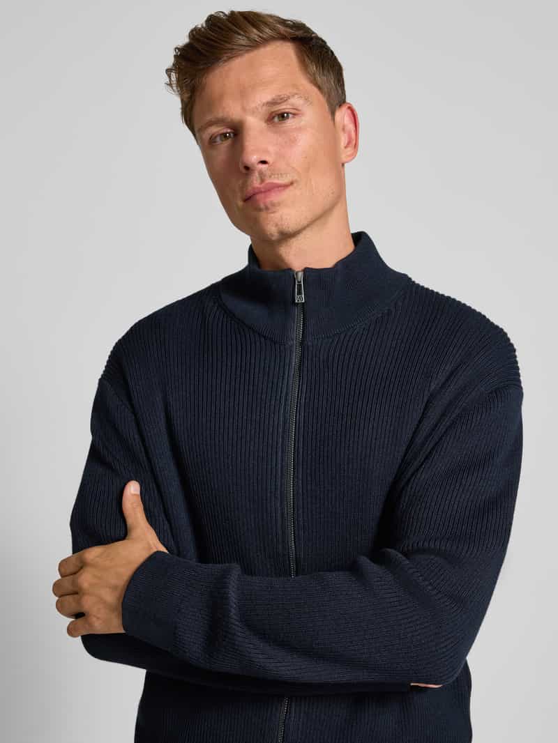 Armani Exchange Gebreid vest met opstaande kraag