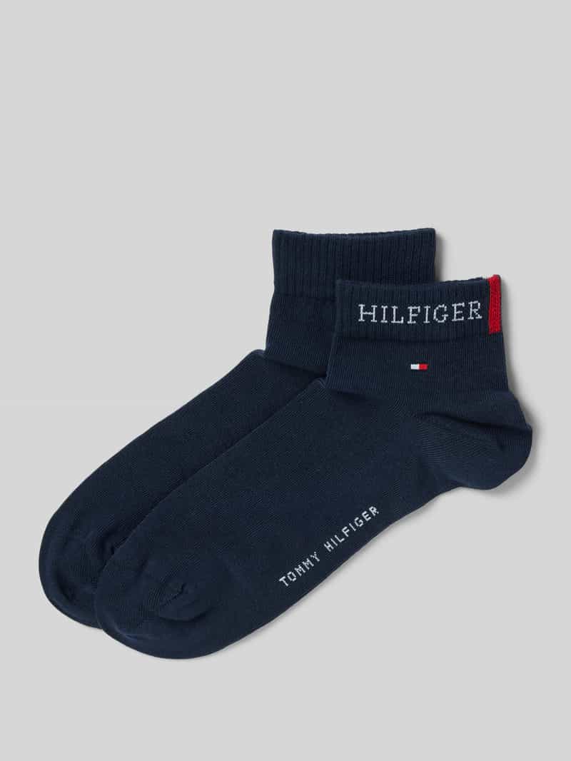 Tommy Hilfiger Sokken met labeldetail in een set van 2 paar