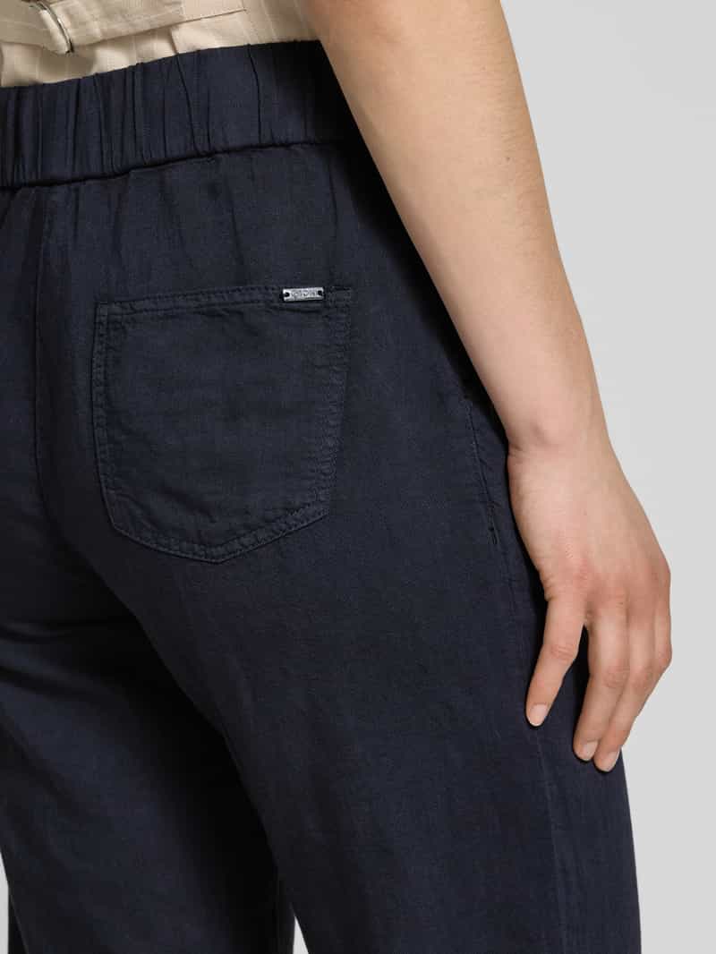 TONI Wide leg jeans met elastische band model 'Pia'