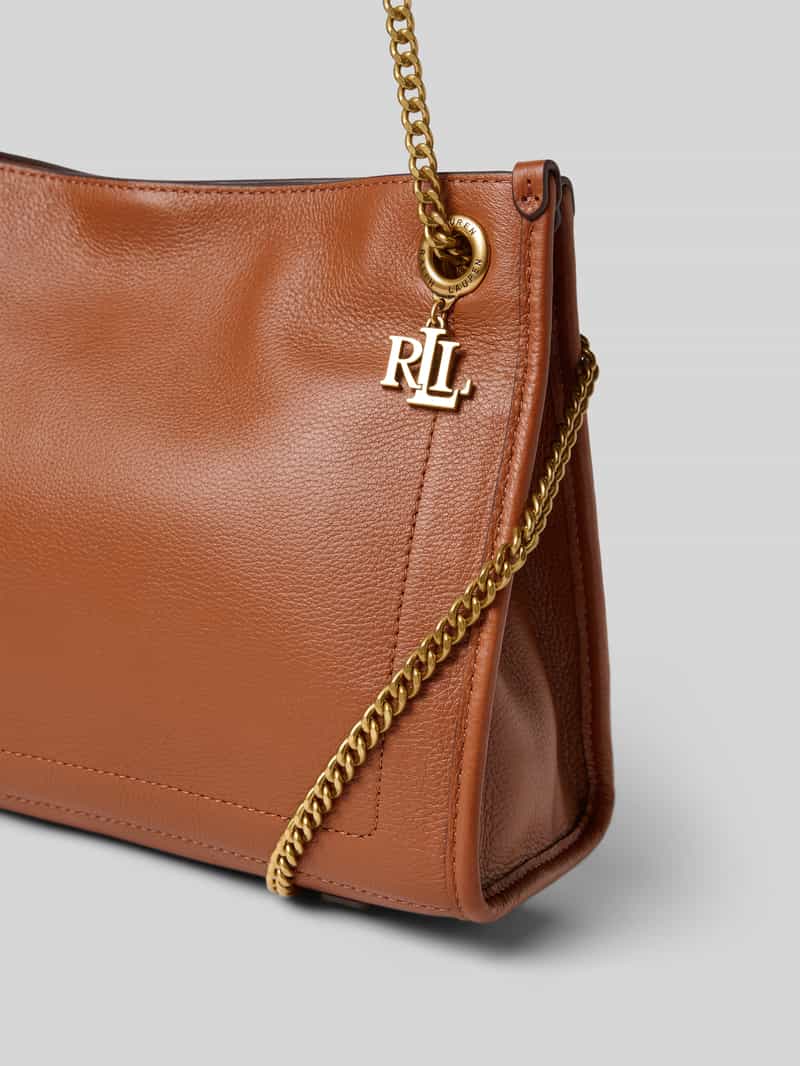 Lauren Ralph Lauren Leren handtas met labelhanger
