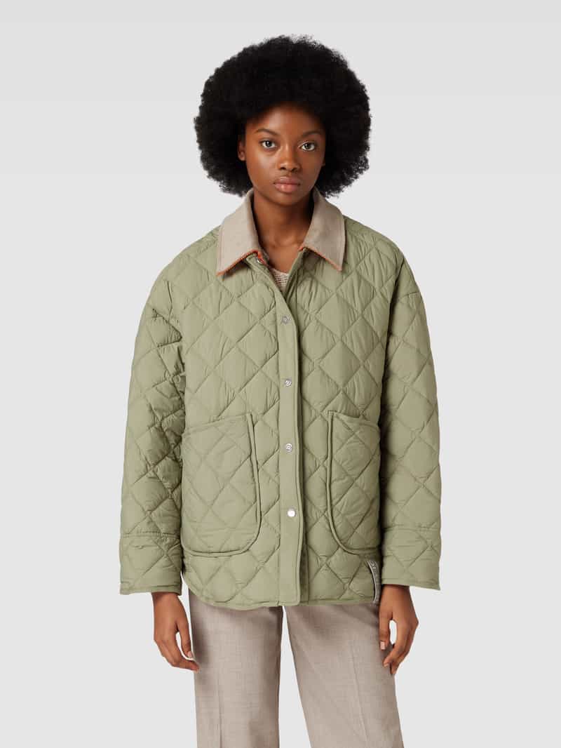 Gewatteerd jack met platte kraag IQ Studio