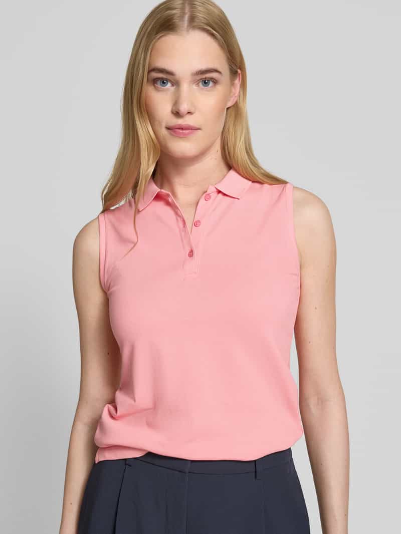 Christian Berg Woman Tanktop met polokraag