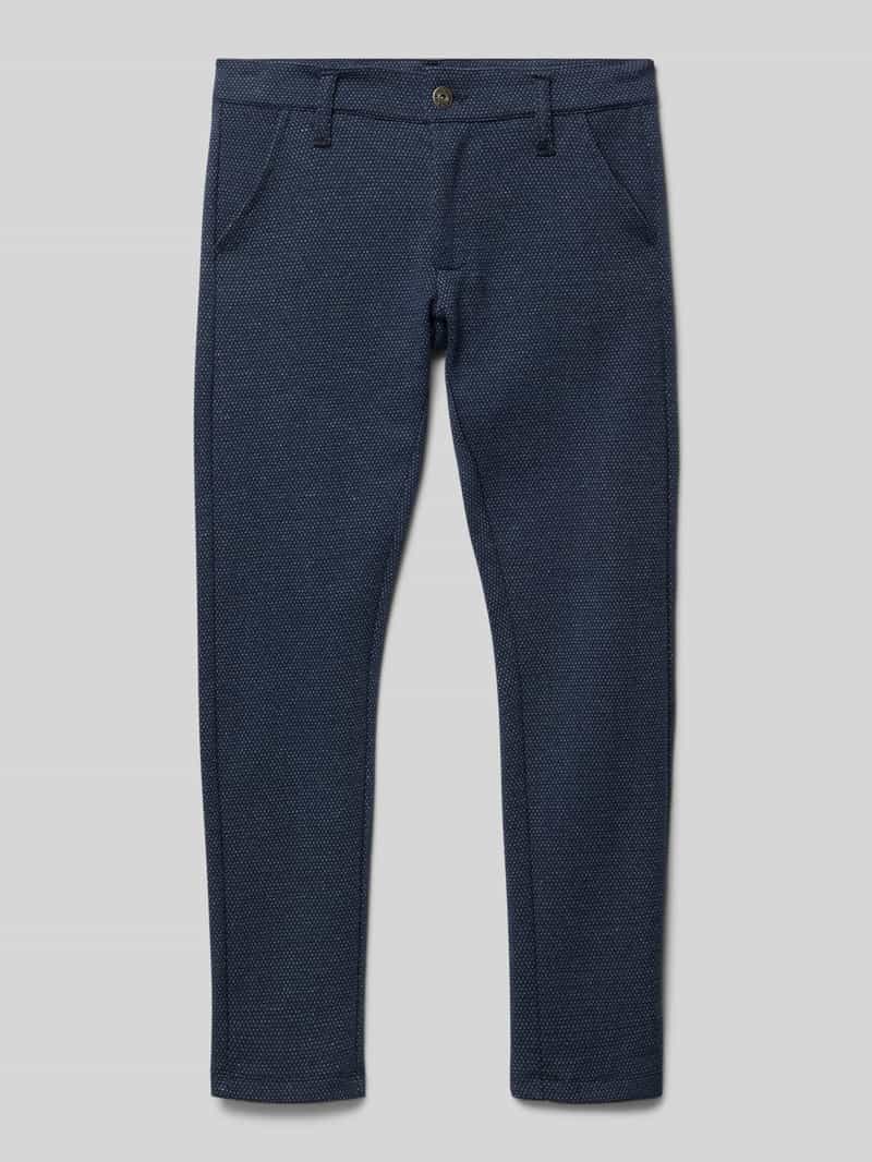 Blue Effect Pantalon met riemlussen