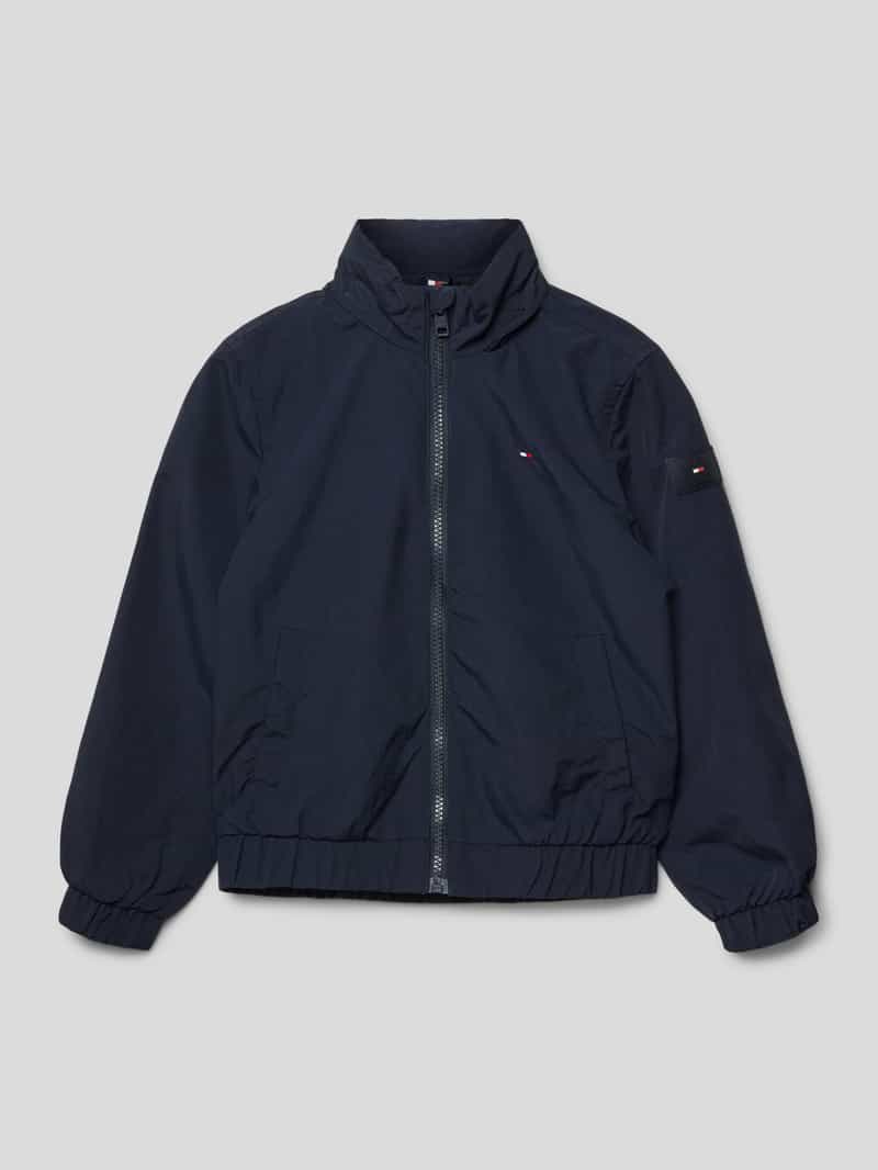 Tommy Hilfiger Teens Regular fit bomberjack met labelopschrift