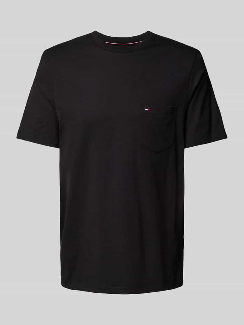 Tommy Hilfiger Regular fit T-shirt van puur katoen