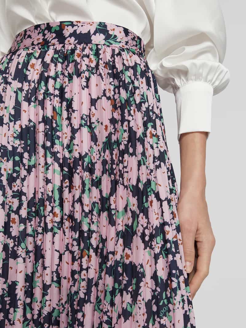 Joop! Midirok met elastische band model 'Serena'