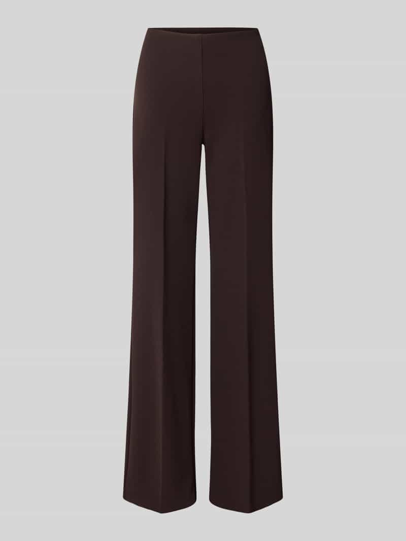 RINASCIMENTO flared fit stoffen broek met persplooien