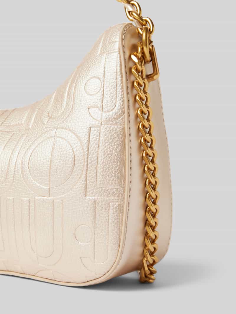 Liu Jo White Handtas met structuurmotief met label model 'ADONIDE'