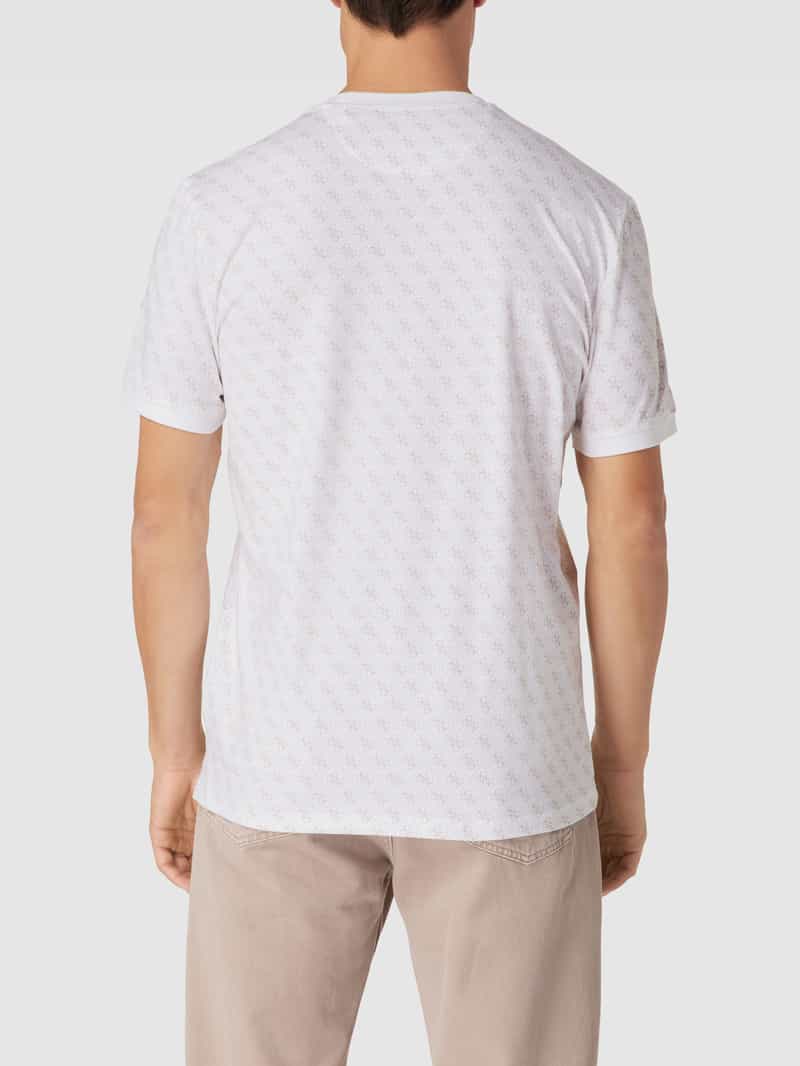 T-shirt met all-over logo, model 'JAMEY' Guess Activewear