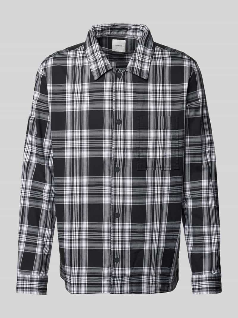 CK Calvin Klein Regular fit overhemdjack met borstzak