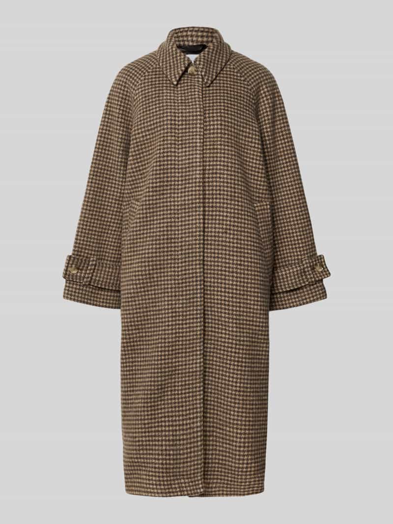 Samsøe Lange jas met steekzakken model 'ALMA'