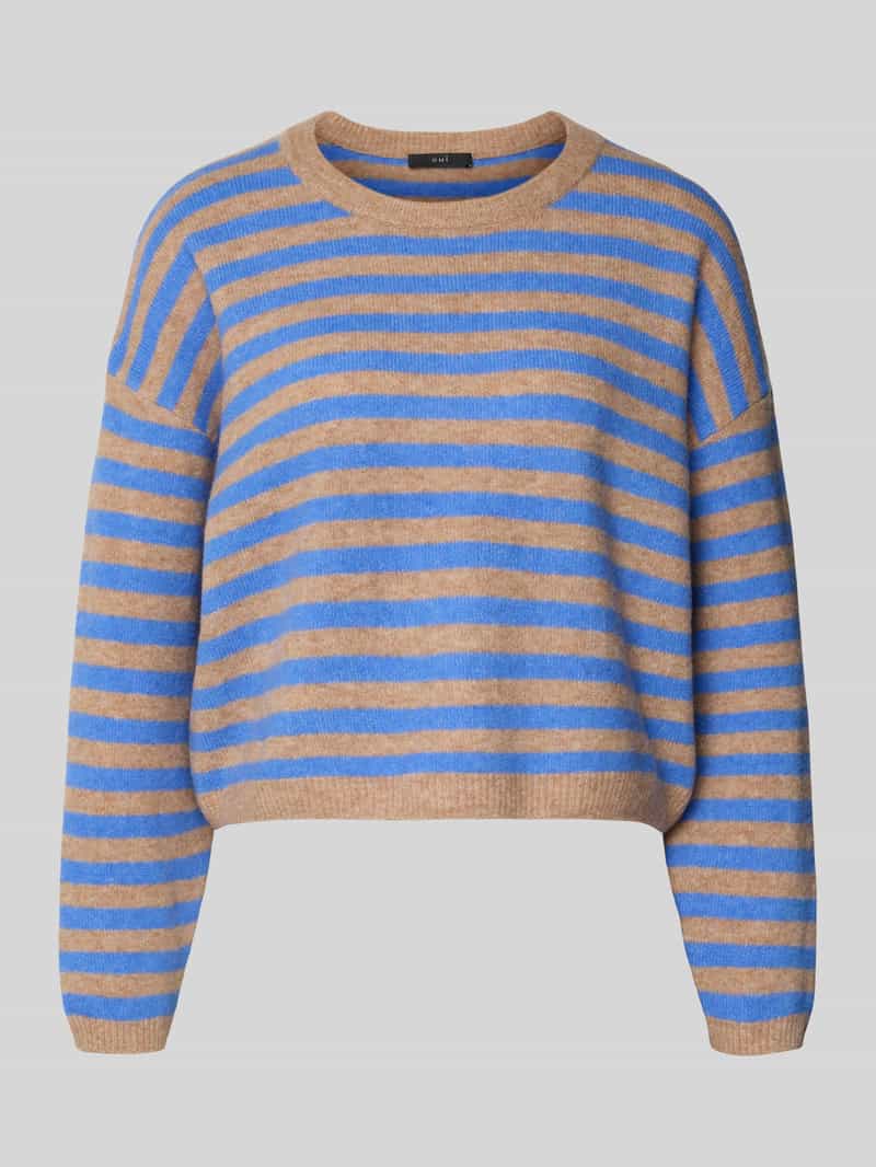 Oui Gebreide pullover met extra brede schouders