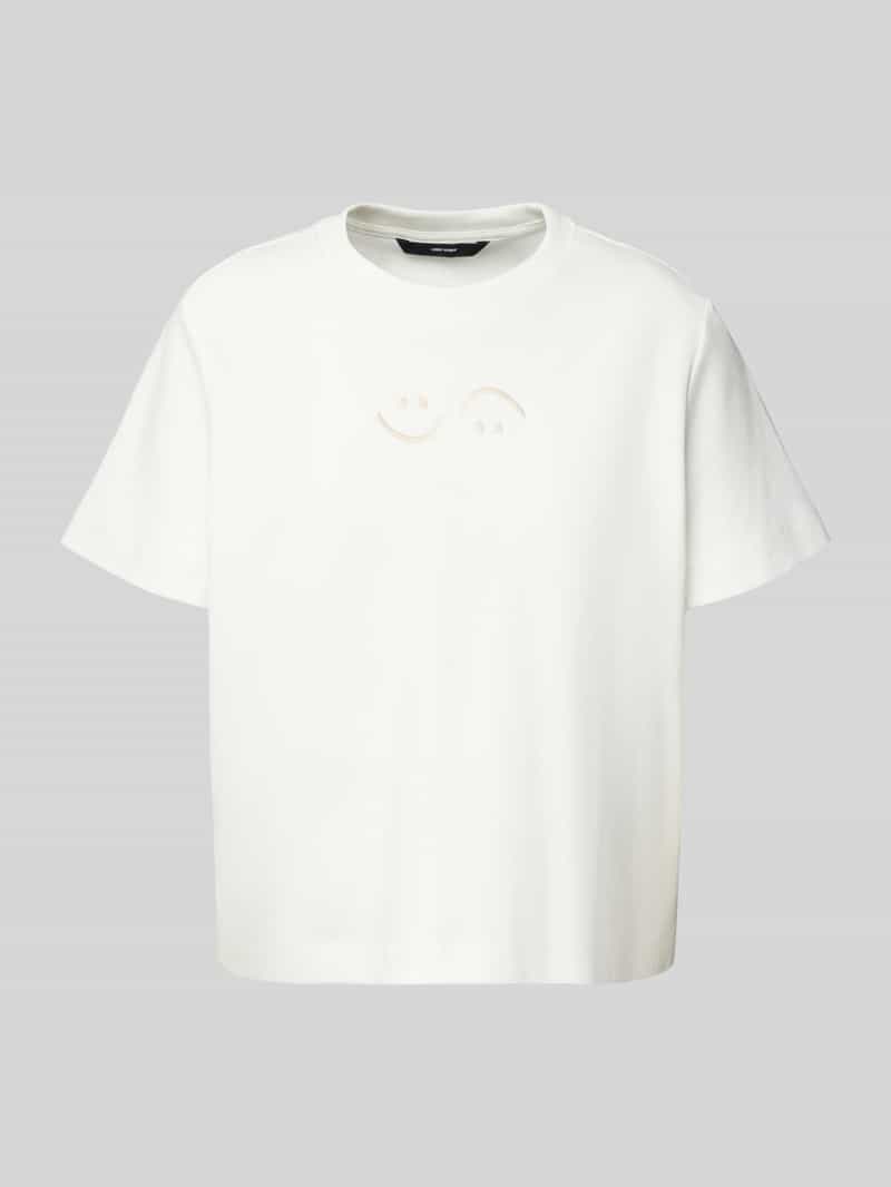 Vero Moda Oversized T-shirt van puur katoen model 'SARA METTE'
