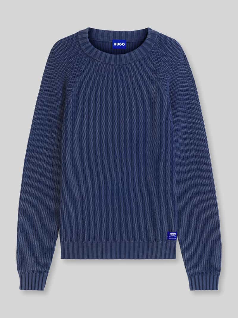 relaxed fit pullover van pure katoen model 'Sondye'