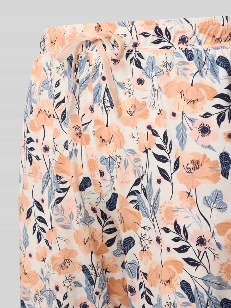 Lascana Relaxed fit pyjamabroek met verkort model