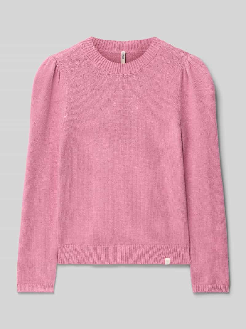 Only Regular fit gebreide pullover van viscosemix model 'KATIA LIFE'