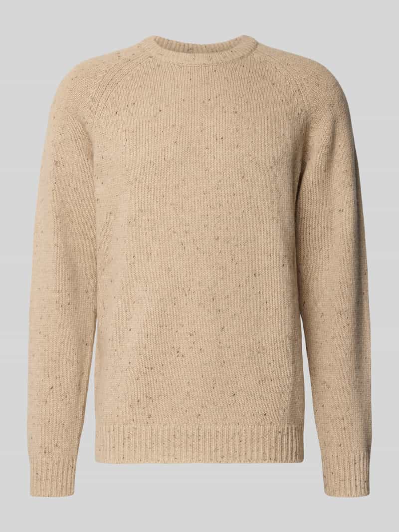 Carhartt Work In Progress Wollen pullover met ronde hals model 'ANGLISTIC'