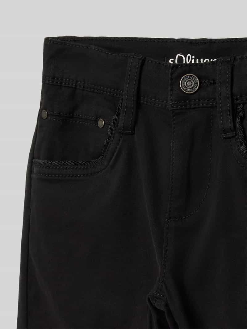 s.Oliver RED LABEL Slim fit jeans met katoen