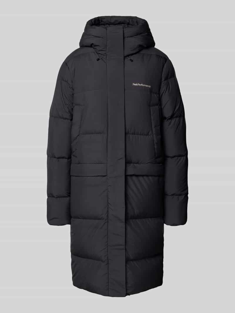 Peak Performance Regular fit gewatteerde lange jas met vulling van eendendons model 'Quiver'