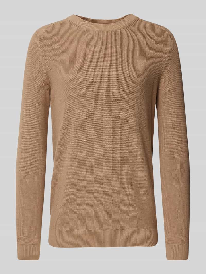 JOOP! JEANS Gebreide pullover met ronde hals model 'Svante'