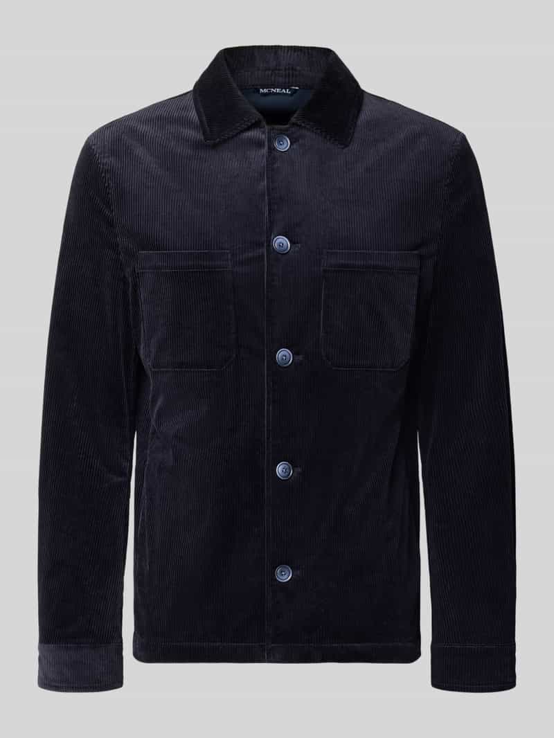 Overshirt model 'Murphy' met borstzakken