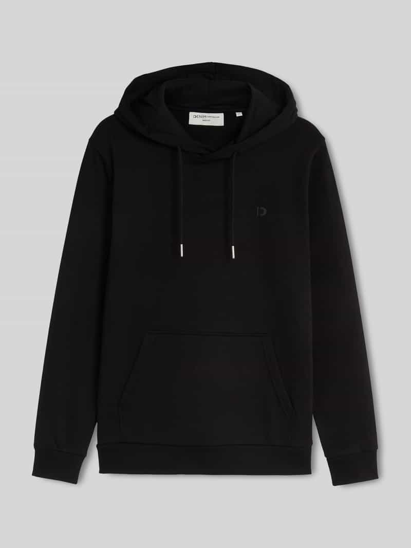 Tom Tailor Denim Regular fit hoodie van katoenmix