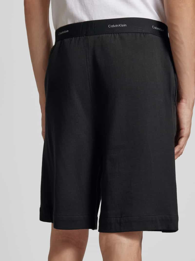 Calvin Klein Underwear Sweatshorts met labeldetails