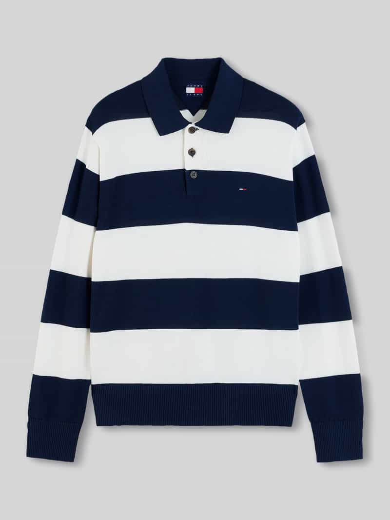 Pullover met logodetail