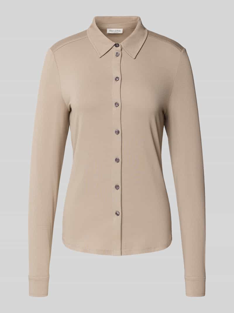 Marc O'Polo Regular fit overhemdblouse van viscosemix
