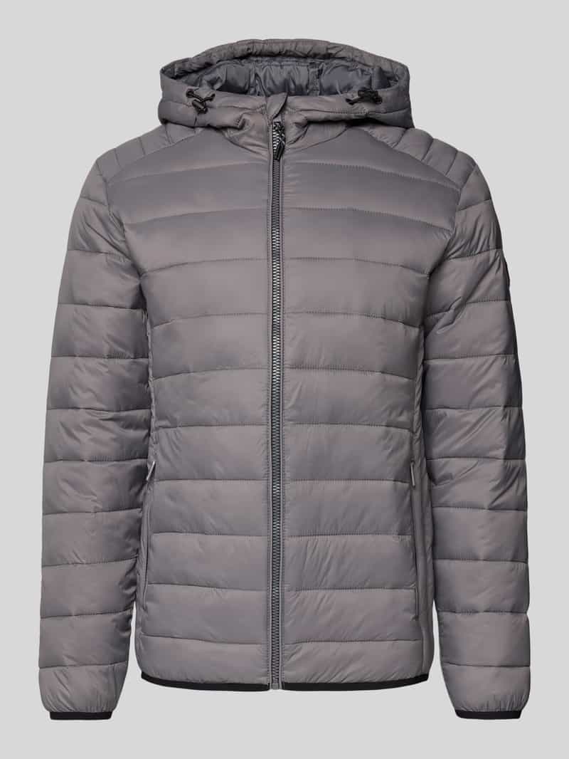 jack & jones Gewatteerd jack met ritszakken model 'BRADLEY'