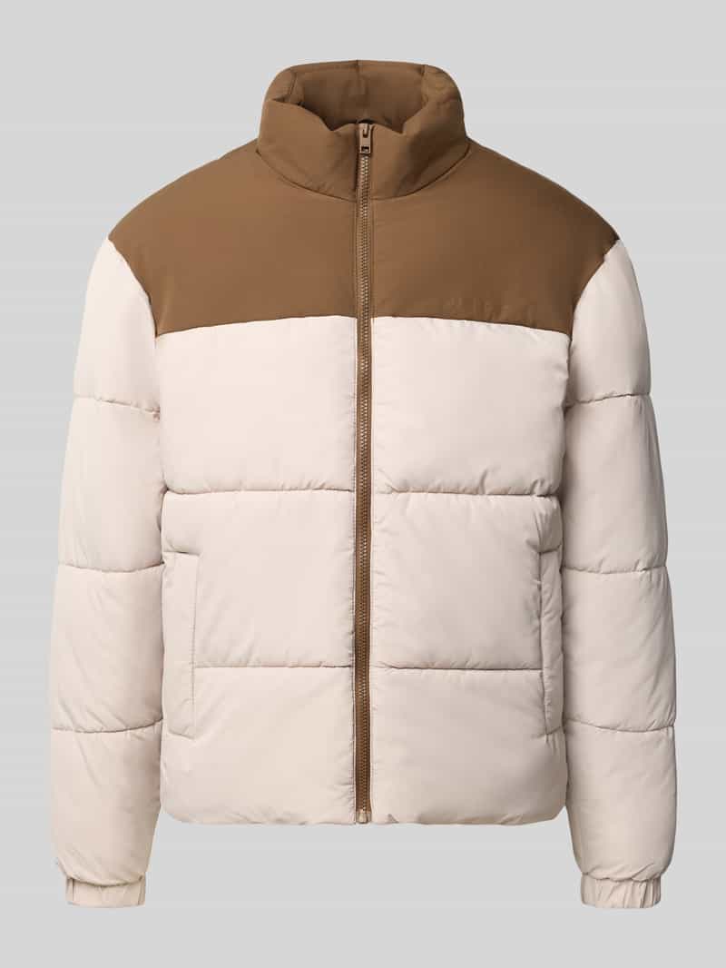 Jack & jones Gewatteerd jack met opstaande kraag model 'RAZE'