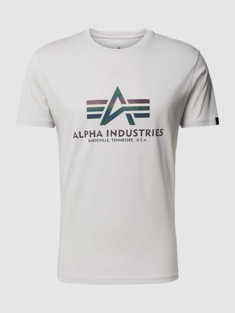 Alpha industries T-shirt met labelprint