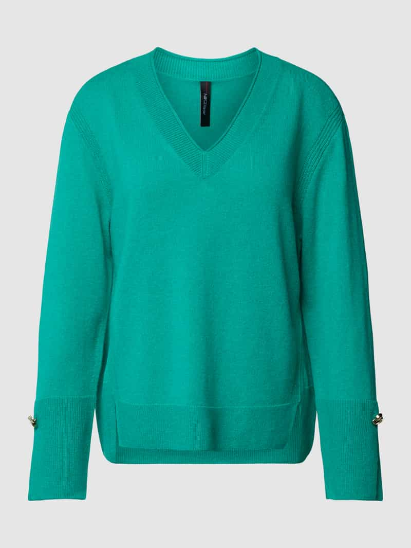 Marc Cain Gebreide pullover met V-hals