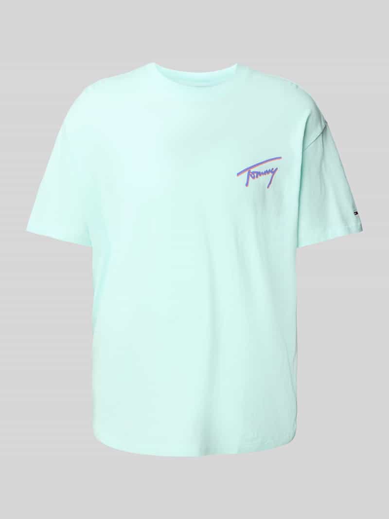 Tommy Jeans Regular fit T-shirt van puur katoen