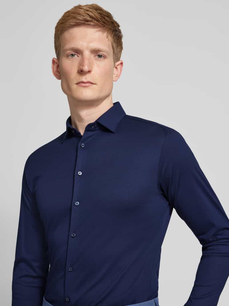 Desoto Slim fit zakelijk overhemd van katoen