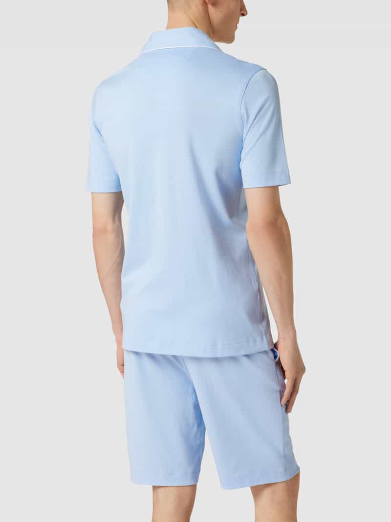 Pyjama met reverskraag, model 'JERSEY PIPING' Polo Ralph Lauren Underwear