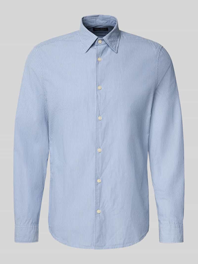 Marc O'Polo Shaped fit vrijetijdsoverhemd van puur katoen