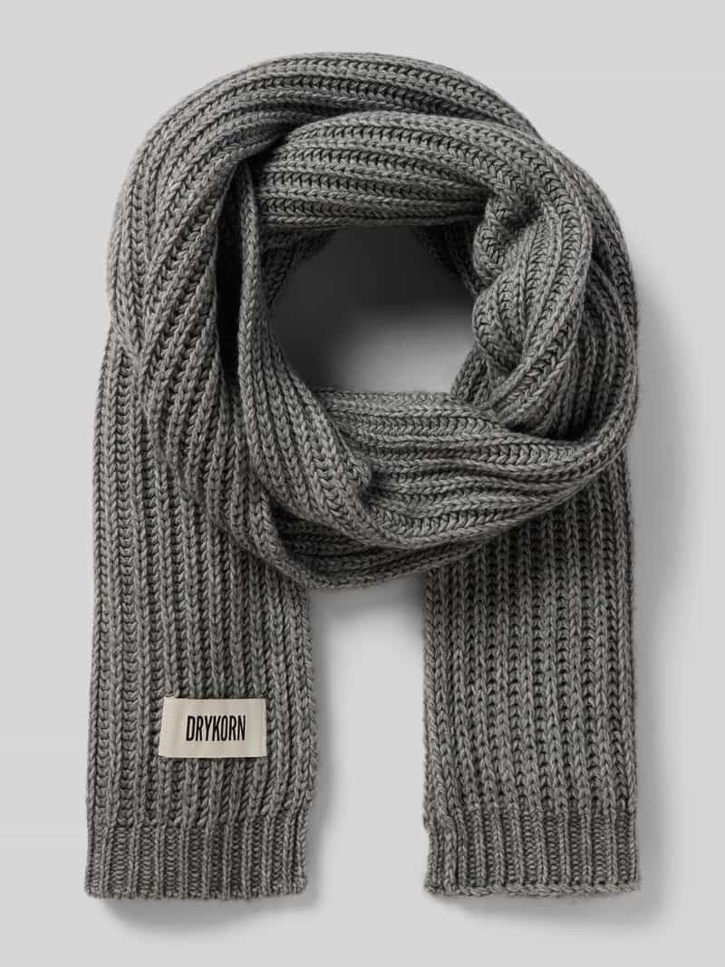 drykorn Sjaal met labeldetail model 'CRONICA'
